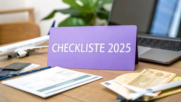 Geschäftsreise Checkliste 2025: Top 8 Tipps für Ihren Erfolg